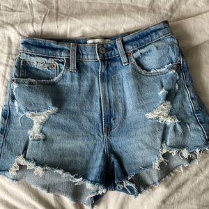 Curve Love Abercrombie Mom Shorts